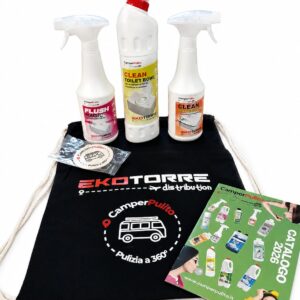KIT CAMPER Pulizia bagno